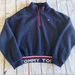 Tommy Hilfiger Sherpa Half Zip Sweatshirt